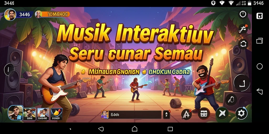 Tampilan gameplay yang seru dan interaktif dari 3446.