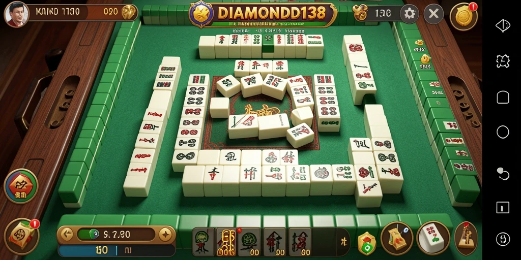 Tampilan gameplay seru dan menantang di DIAMOND138.