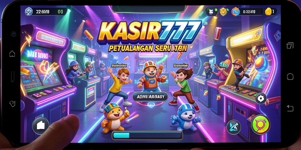 Tangkapan layar gameplay KASIR777 menampilkan aksi seru di level yang menantang.