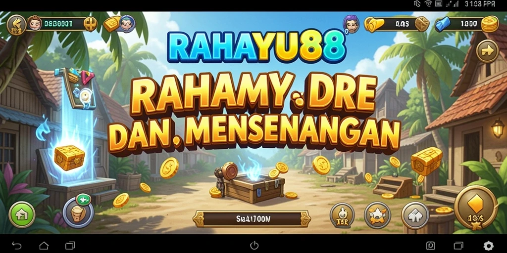 Tampilan gameplay <strong>RAHAYU88</strong> yang menarik dan penuh warna.